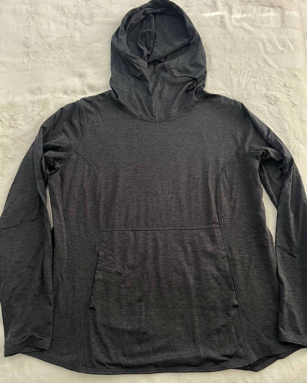 Reebok Pullover Hoodie Mens 3XL Gray Athletic Lightweight Activewear Top
